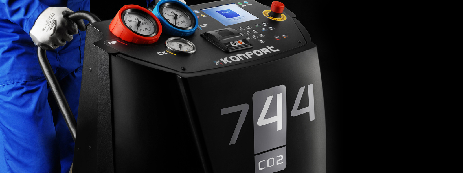 Заправка автокондиционера CO2 R-744